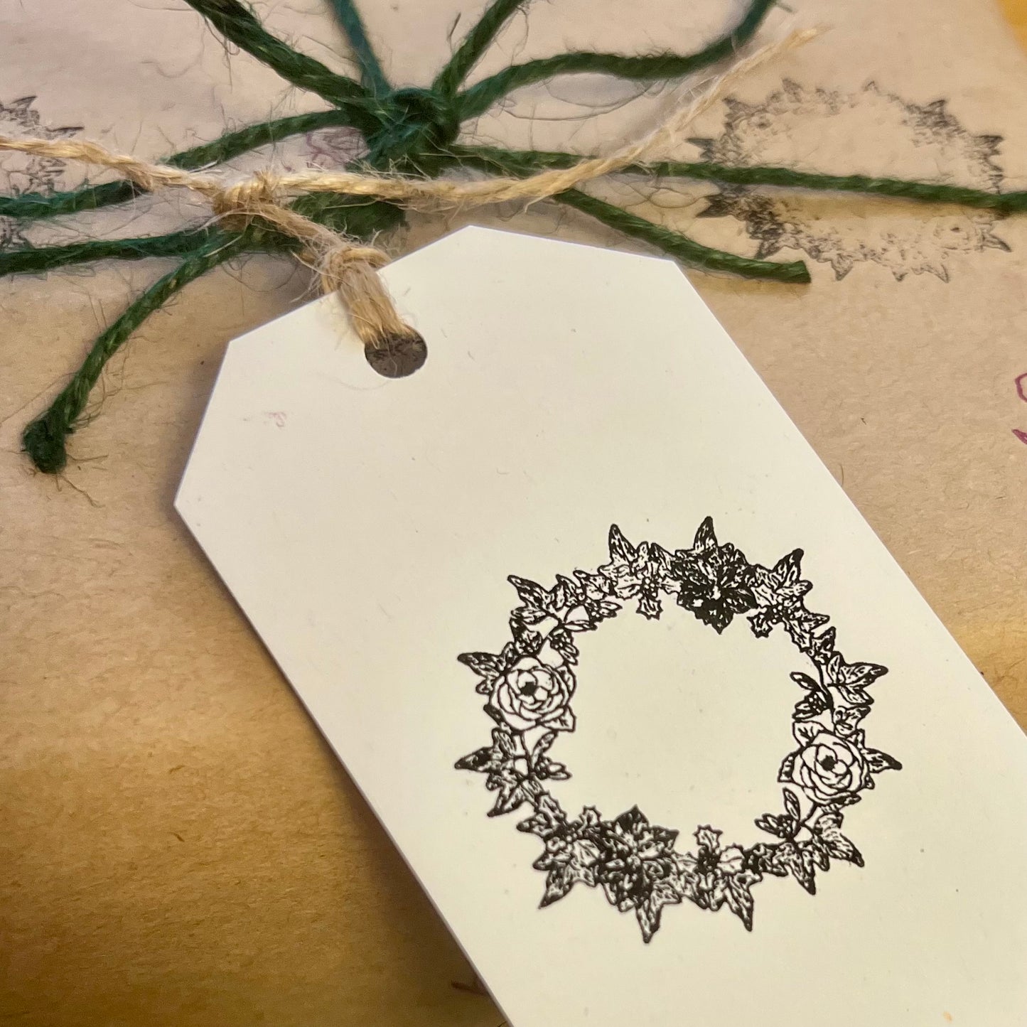 Ivy Botanical Stamp | Eco-Friendly Rubber Stamp for Scrapbooking, Card Making & DIY Crafts