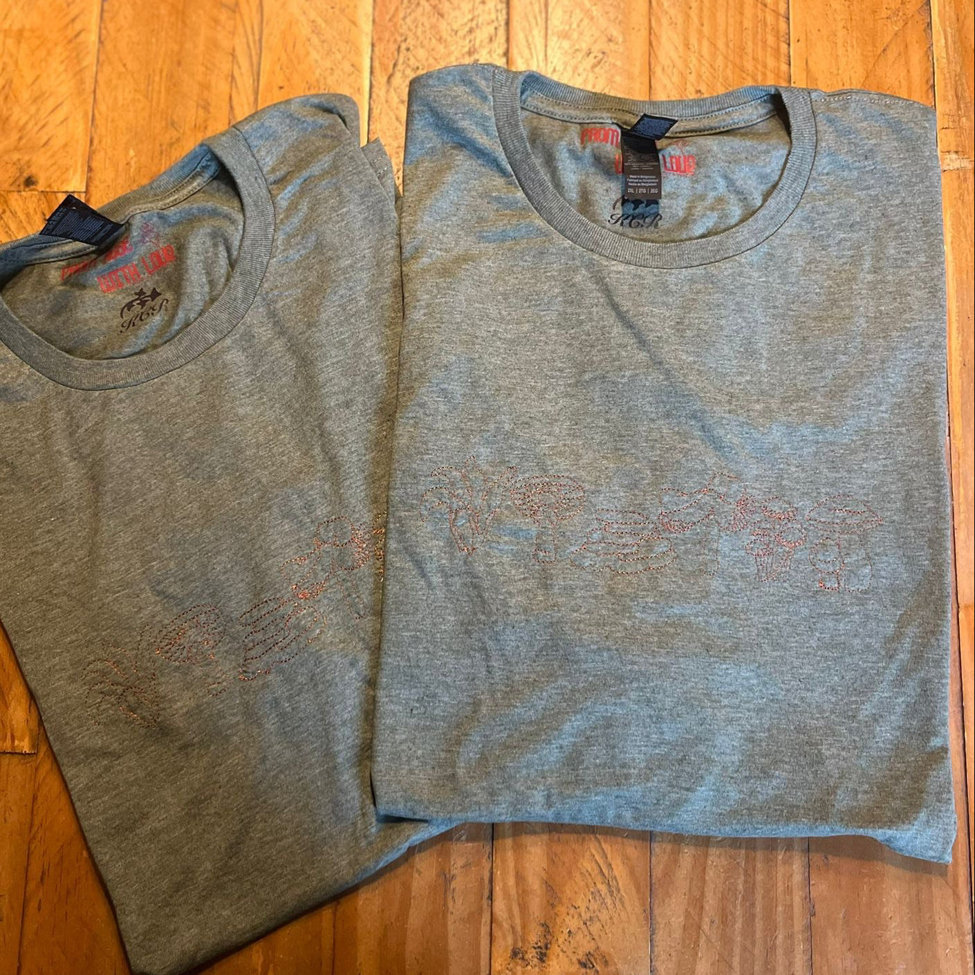 Forest Forager’s Mushroom T-Shirt | Embroidered