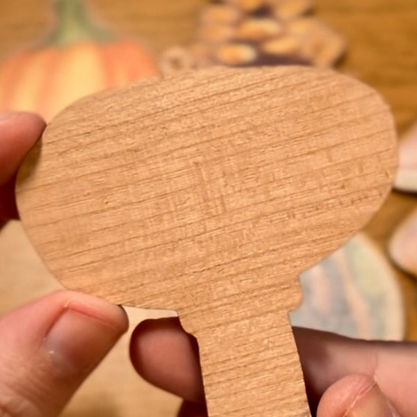 Luxury Handmade Pomegranate Wooden Decoration | Eco-Friendly Christmas Ornament