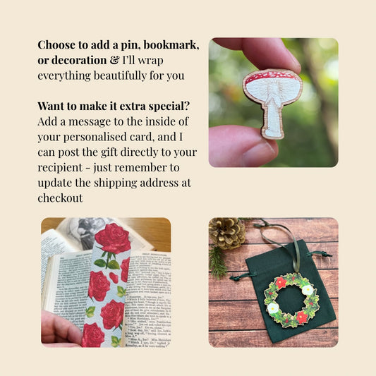 Mystery Luxury Gift Set | Personalised Card & Gift Set | Eco-Friendly