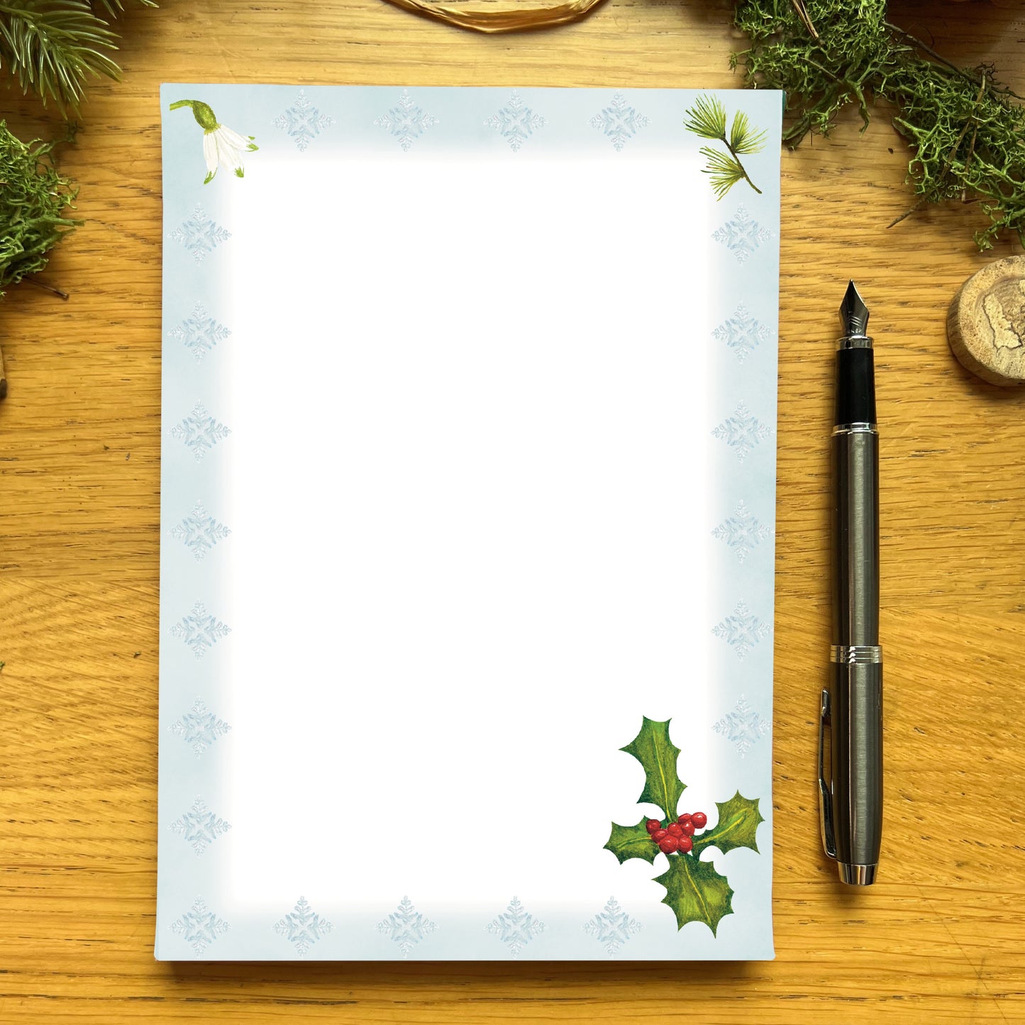 Winter Wanderland Notepad