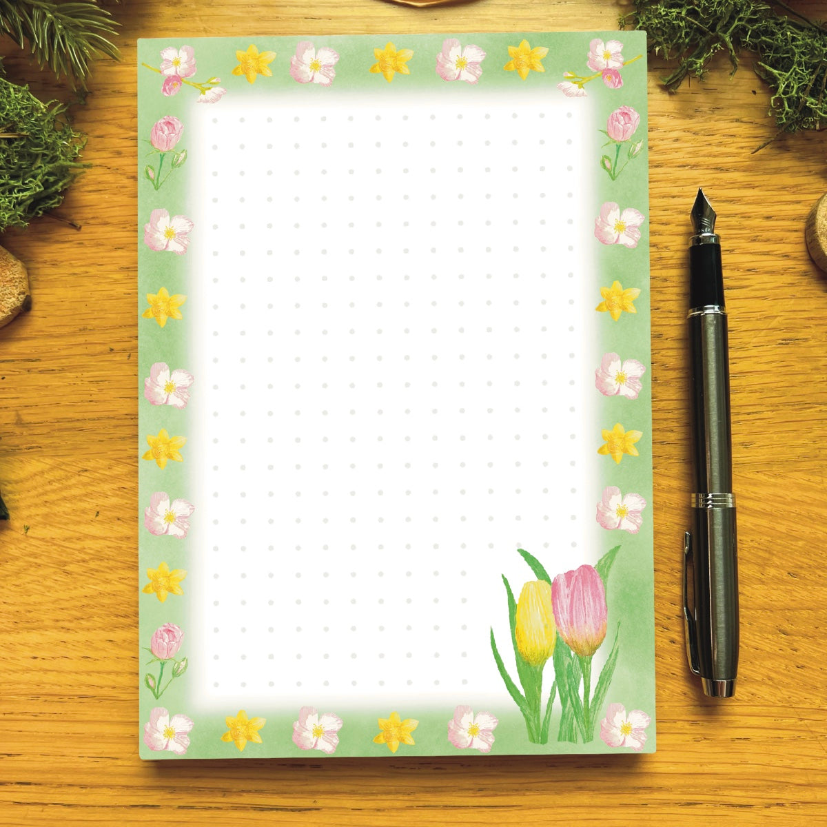Spring Bloom Notepad