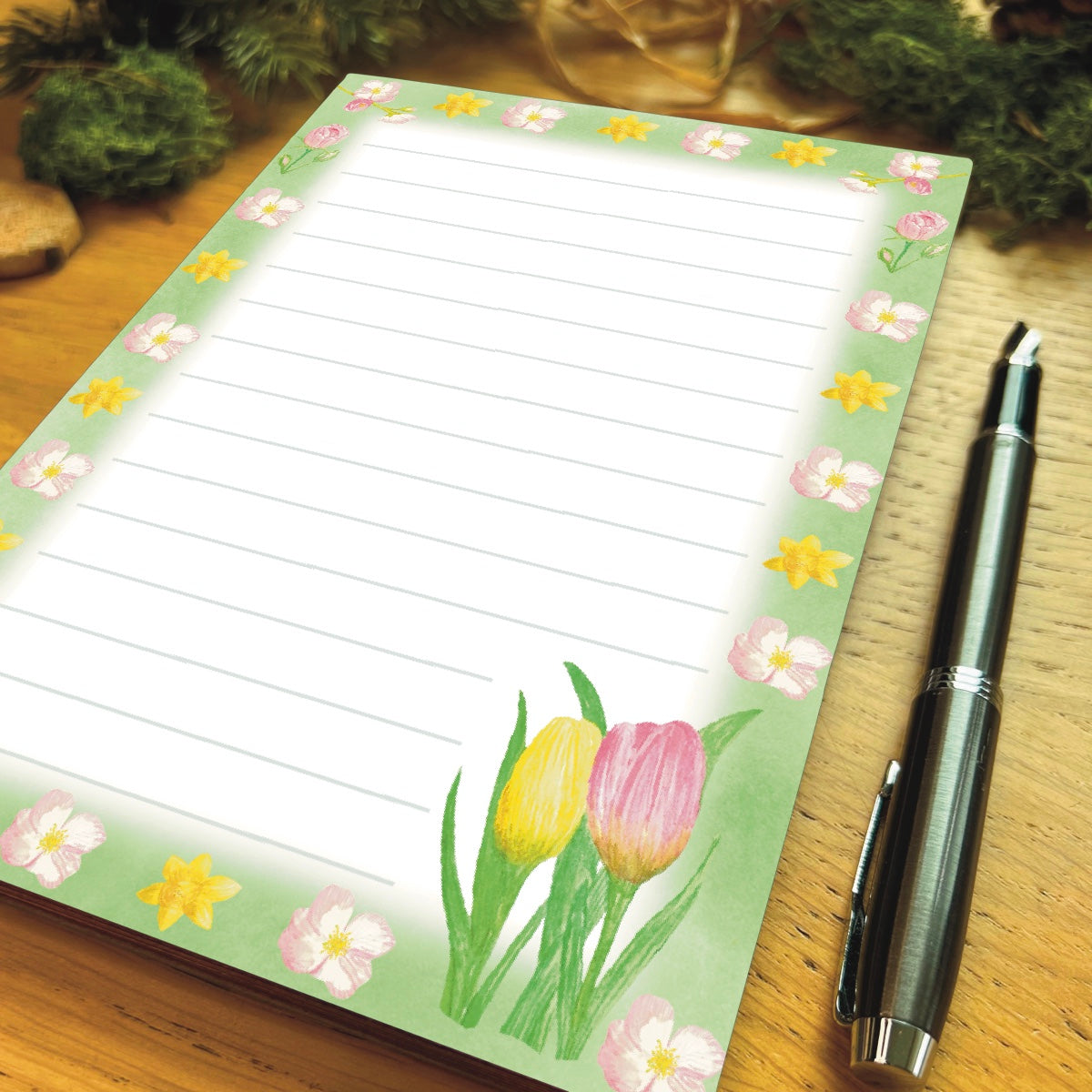Spring Bloom Notepad