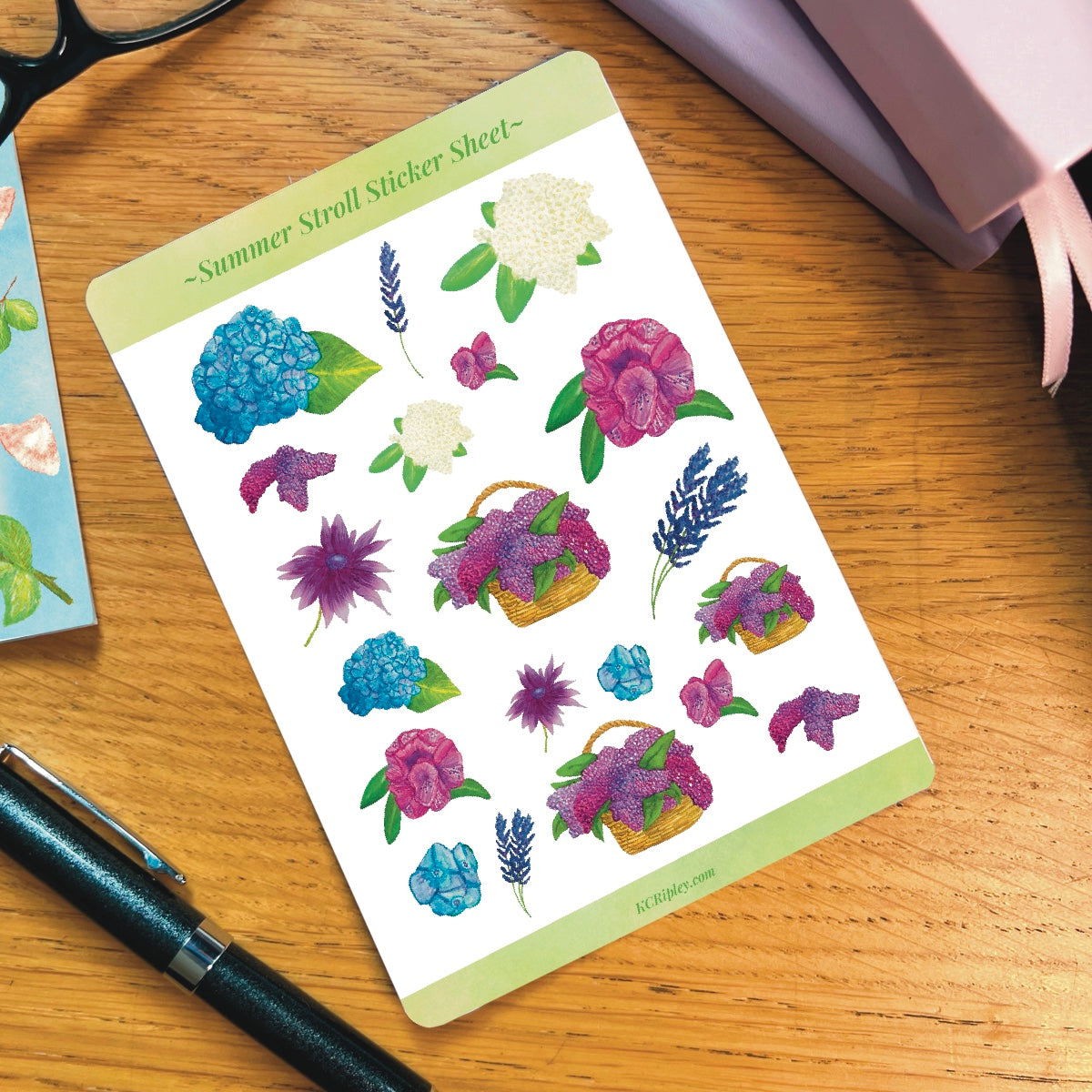 Summer Stroll Sticker Sheets | Sticker Sheet