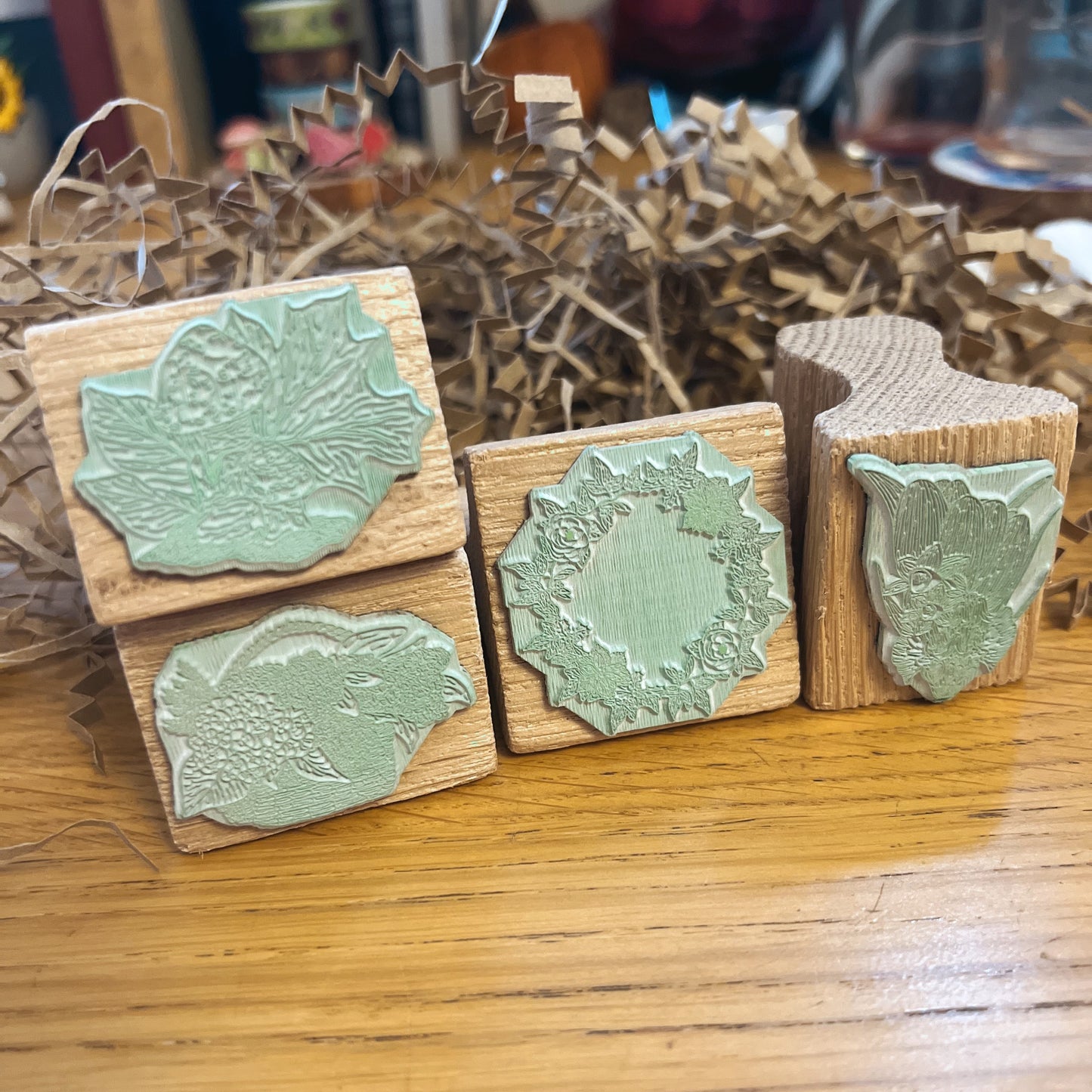 Autumn Seasonal Botanical Stamp