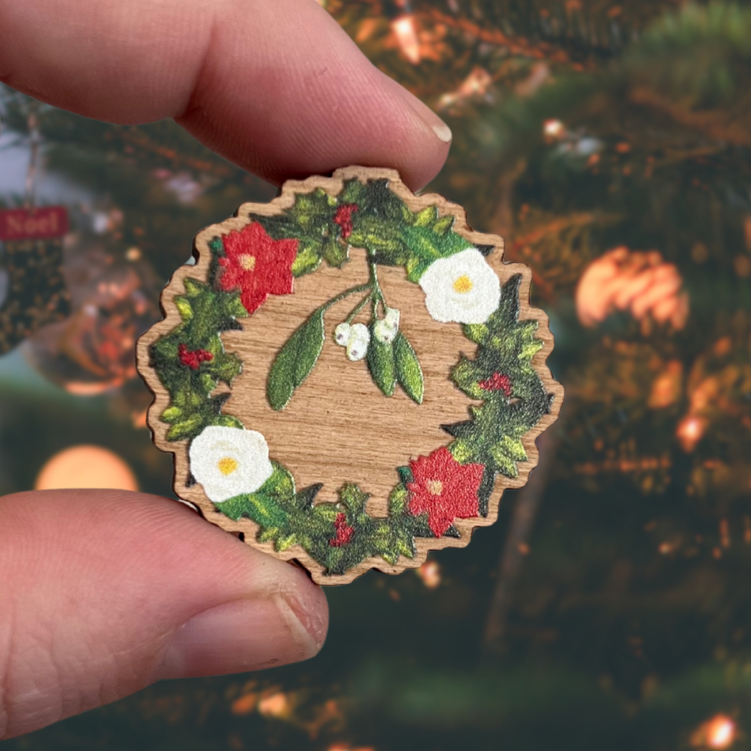 Winter Botanical Pins