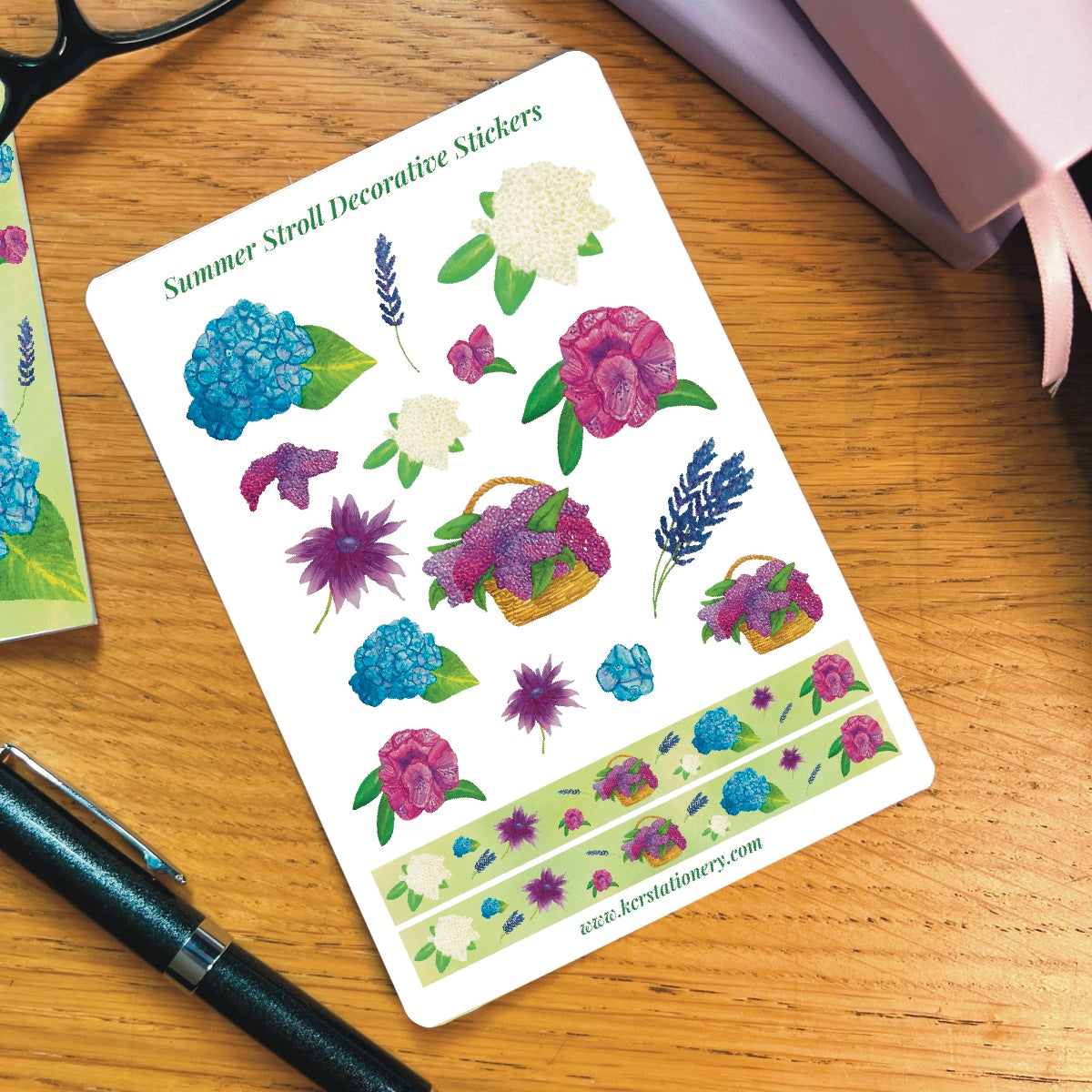 Summer Stroll Sticker Sheets