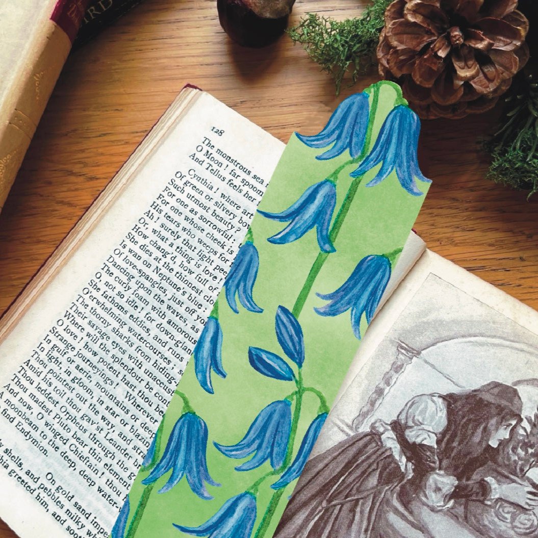 Bluebells Bookmark