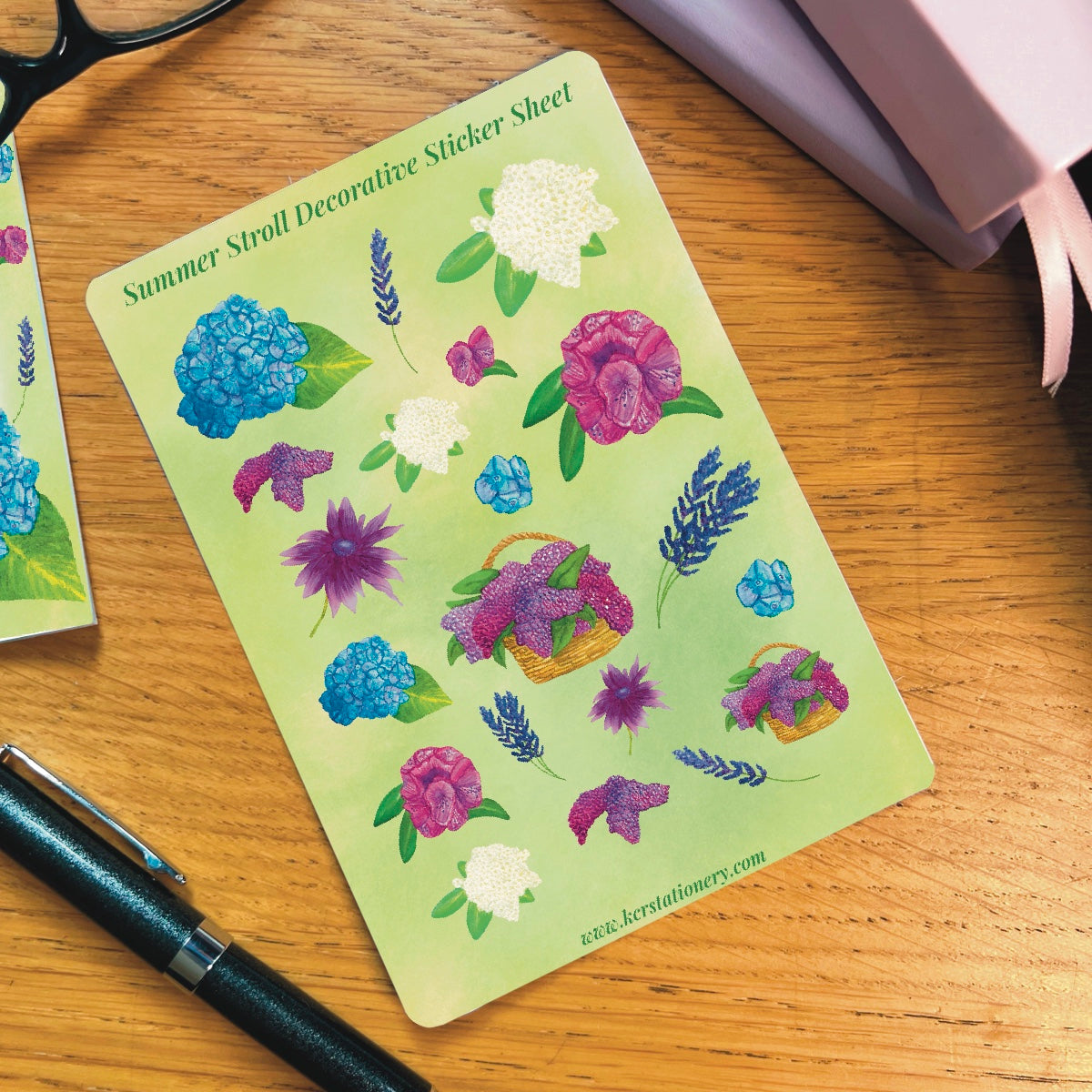 Summer Stroll Sticker Sheets