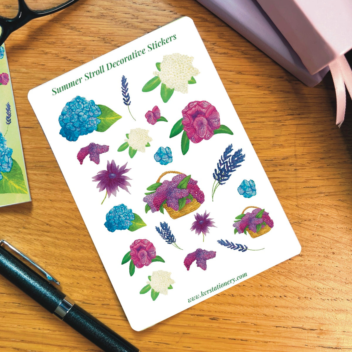 Summer Stroll Sticker Sheets