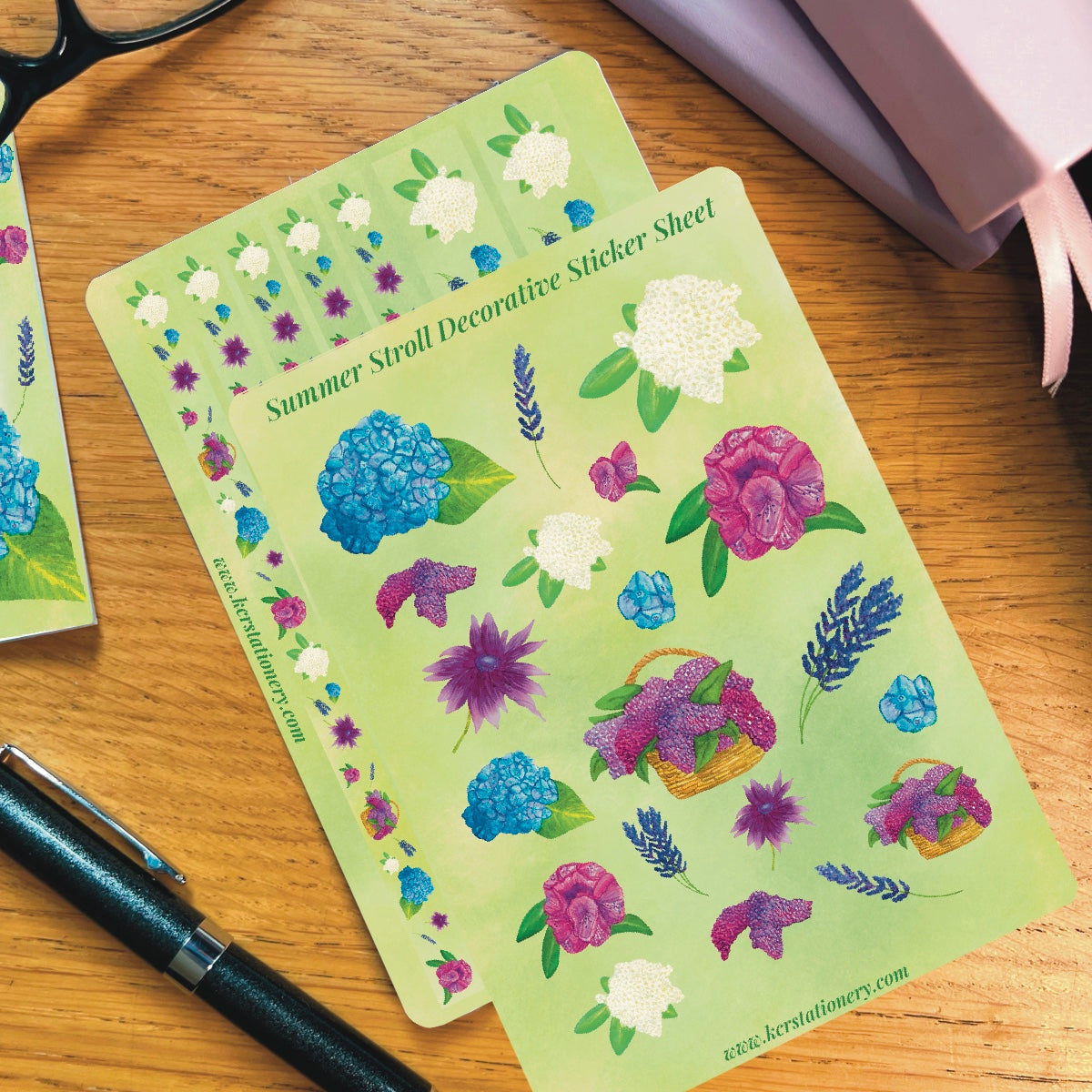 Summer Stroll Sticker Sheets