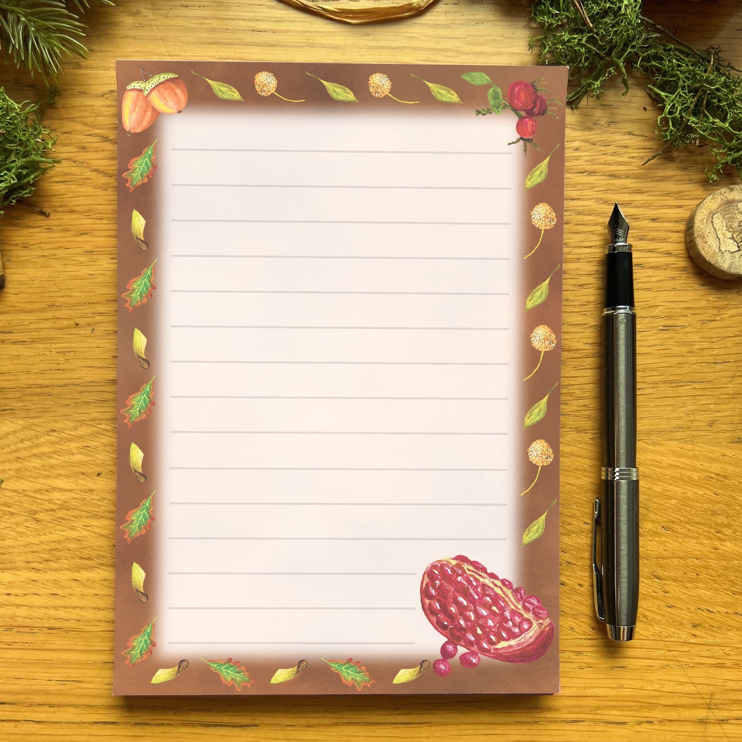 Fruits Notepad | Woodland Walk Collection