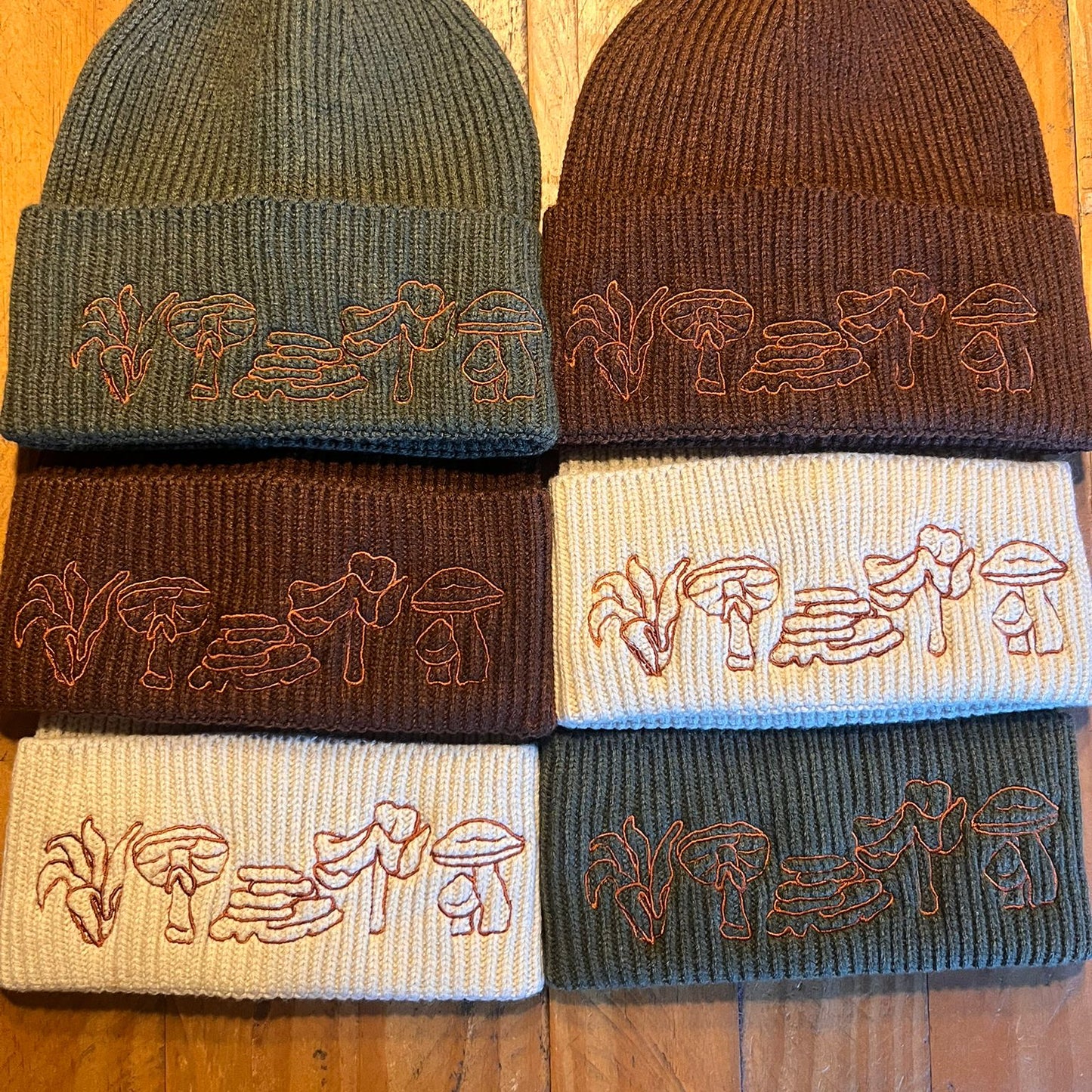 Forest Forager’s Mushroom Beanie