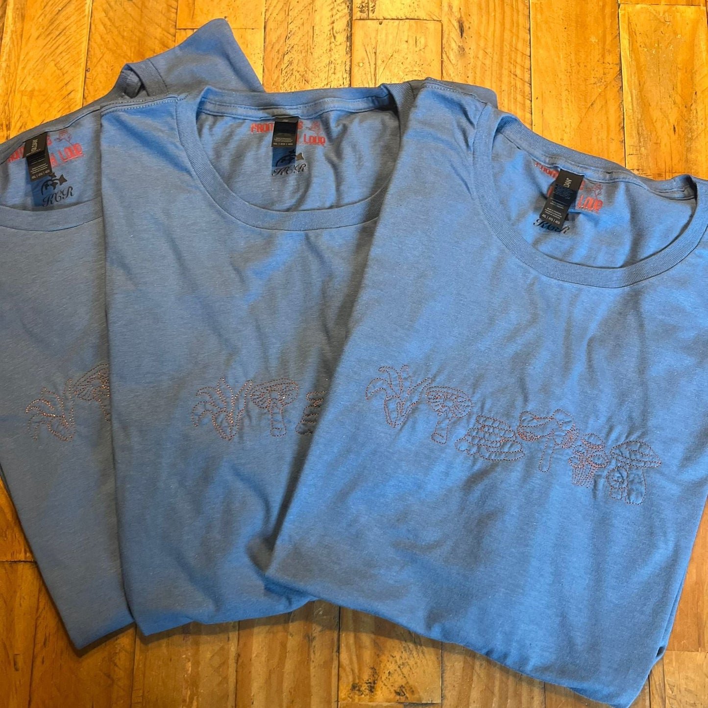 Forest Forager’s Mushroom T-Shirt | Embroidered