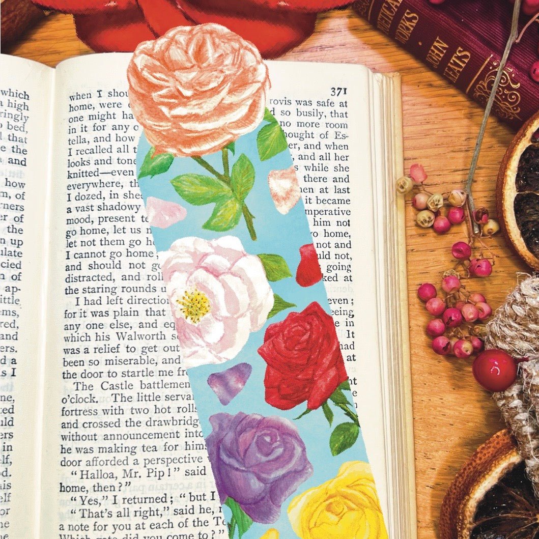 Rose Garden Bookmark