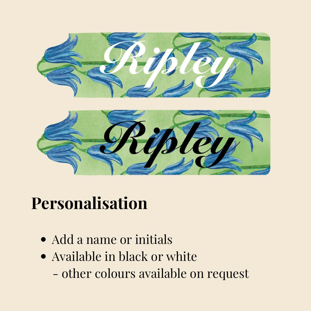 Bluebells Botanical Bookmark | Nature Inspired