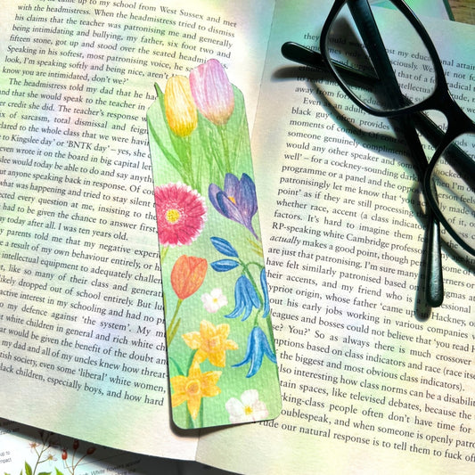 Spring Bloom Botanical Bookmark | Nature Inspired