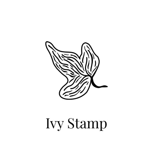 Ivy Botanical Stamp | Eco-Friendly Rubber Stamp for Scrapbooking, Card Making & DIY Crafts