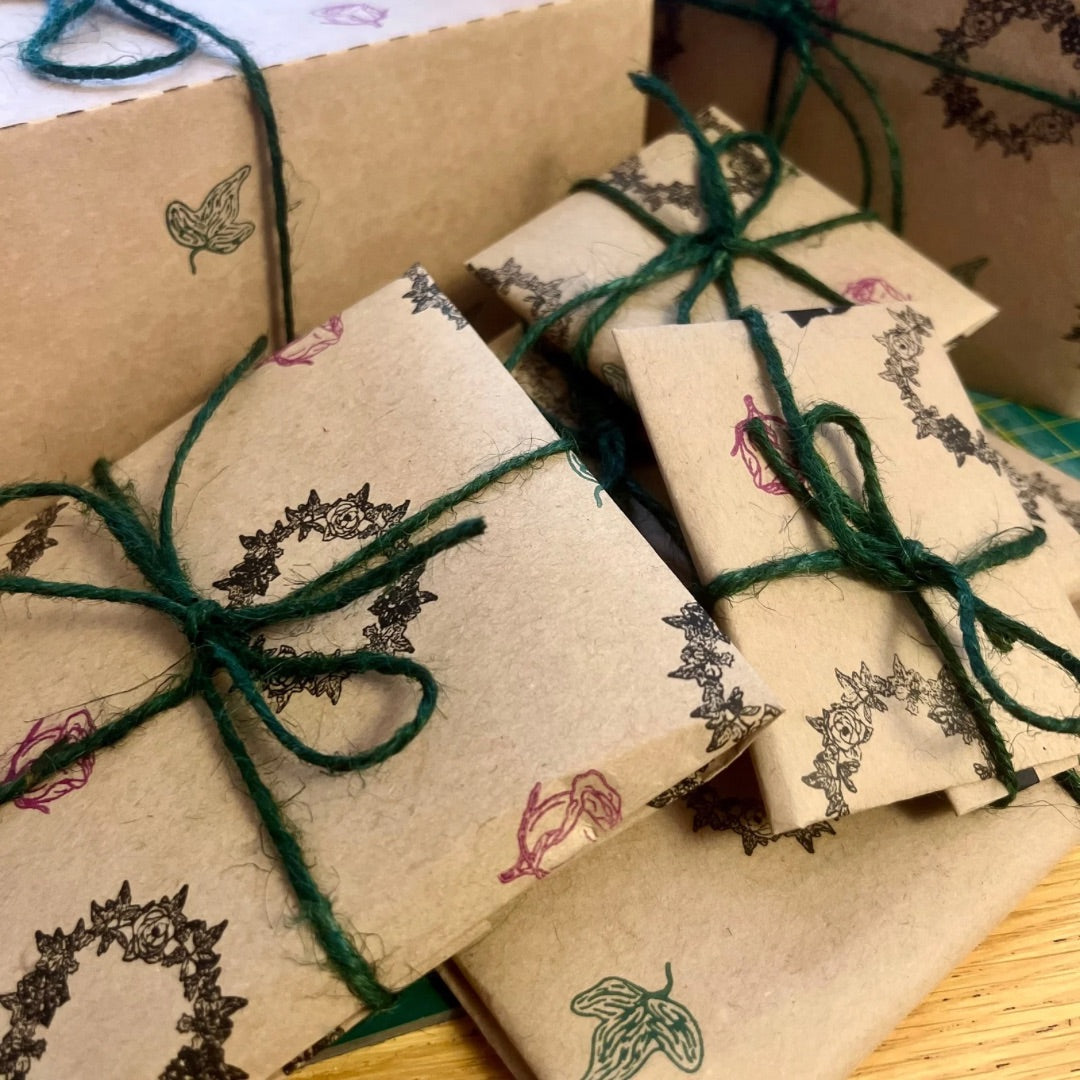 Winter Botanical Stamp