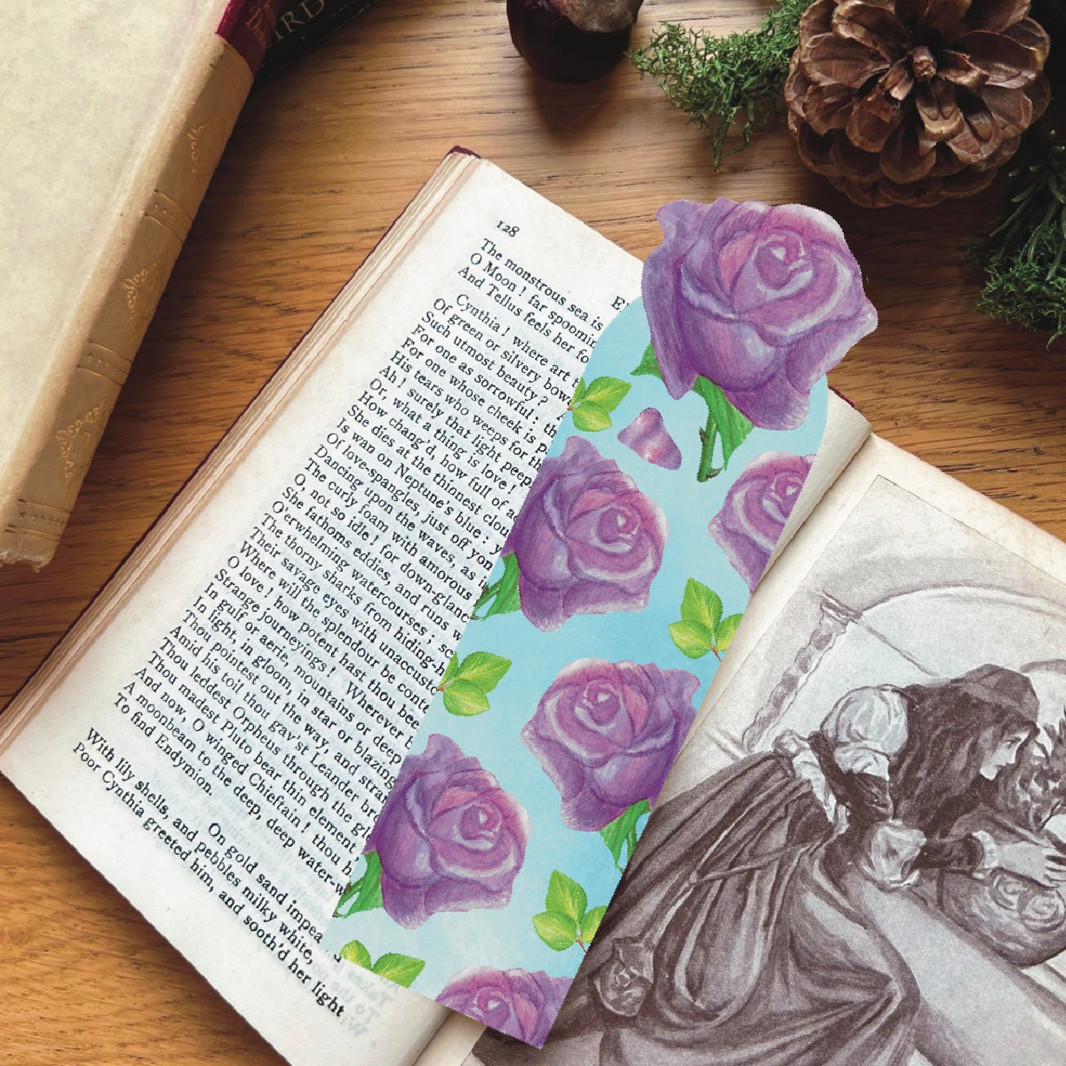 Rose Garden Bookmarks