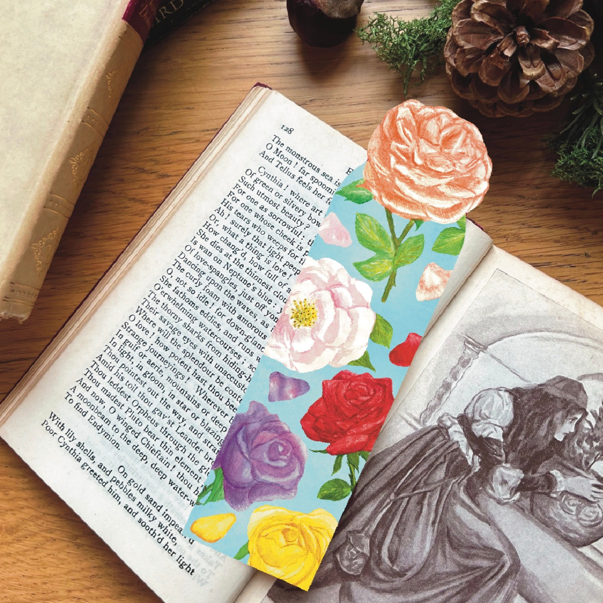 Rose Garden Bookmarks