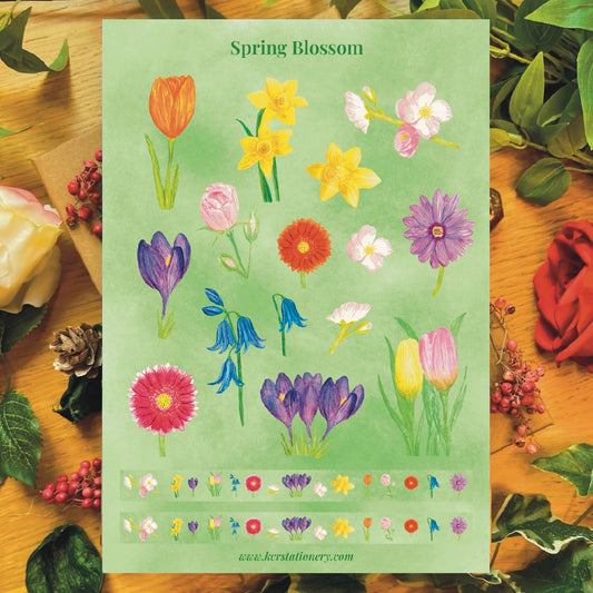 Spring Bloom Sticker Sheets